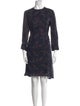 Theory Silk Knee-Length Dress