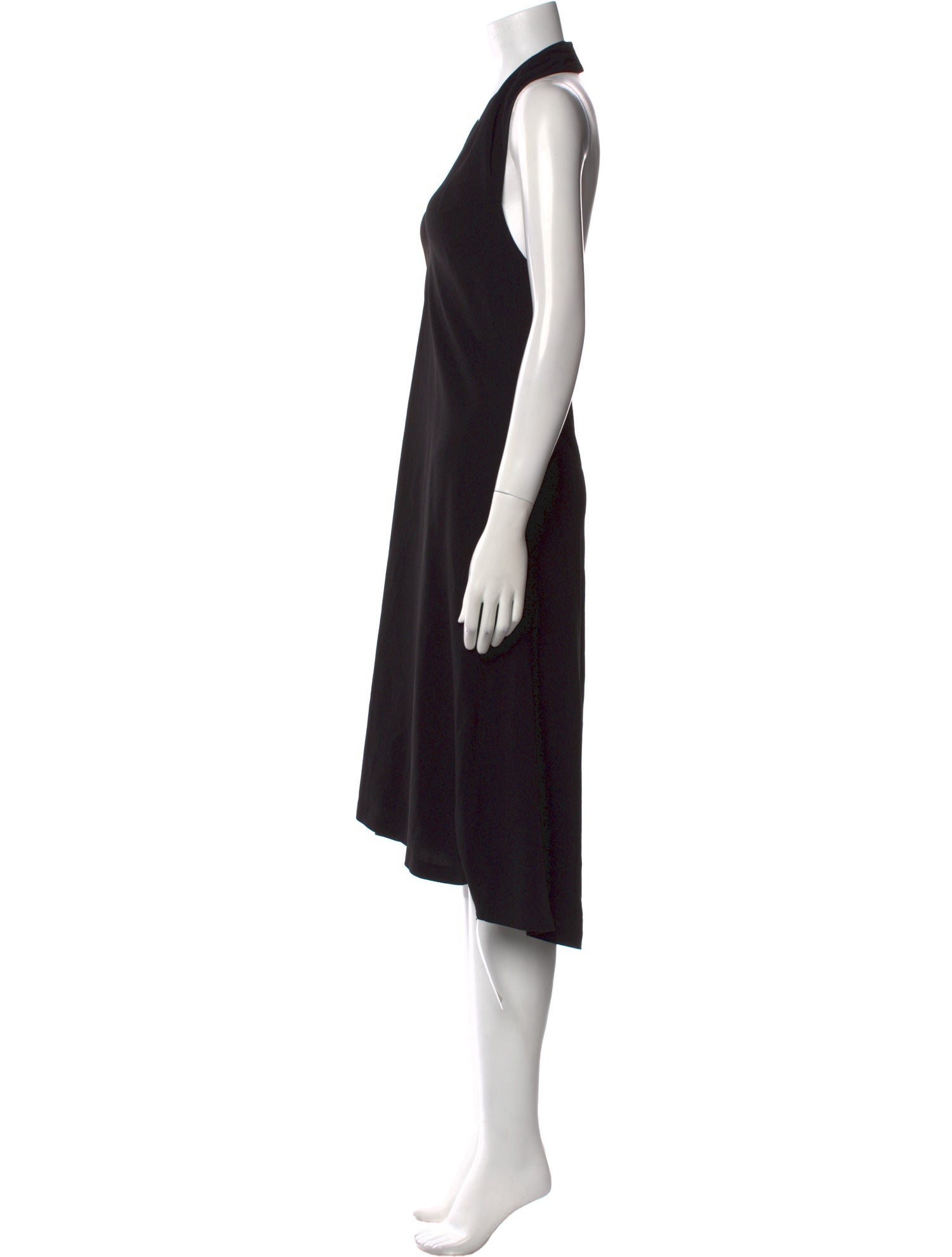 Theory V-Neck Midi Length Dress