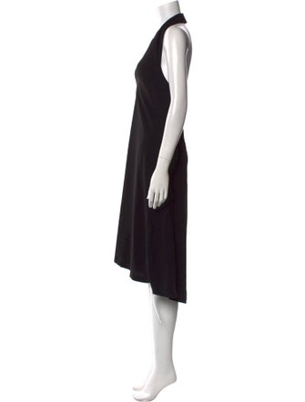 Theory V-Neck Midi Length Dress