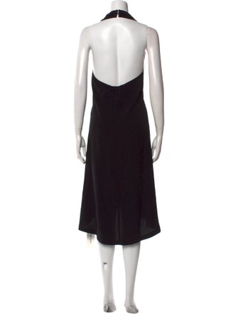 Theory V-Neck Midi Length Dress