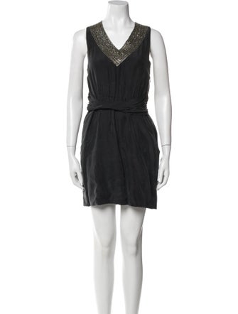 Theory Silk Mini Dress