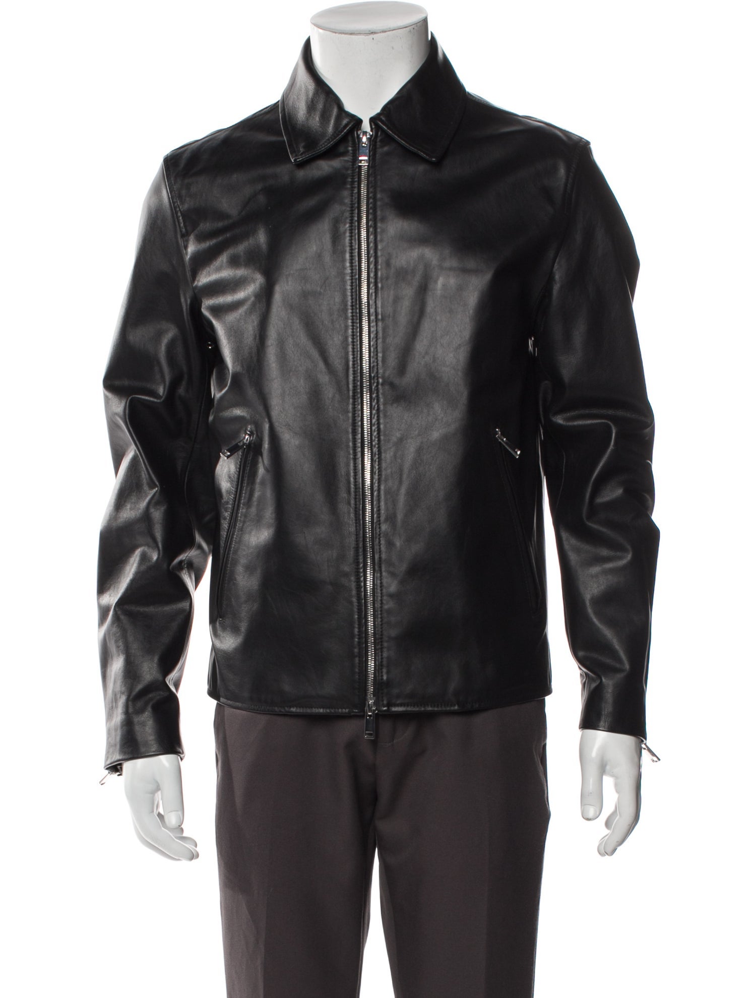 Theory Leather Moto Jacket