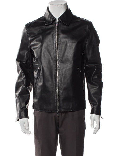 Theory Leather Moto Jacket