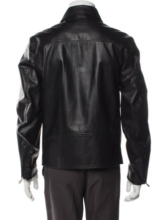 Theory Leather Moto Jacket