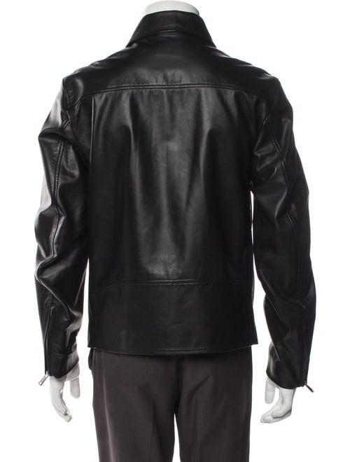 Theory Leather Moto Jacket