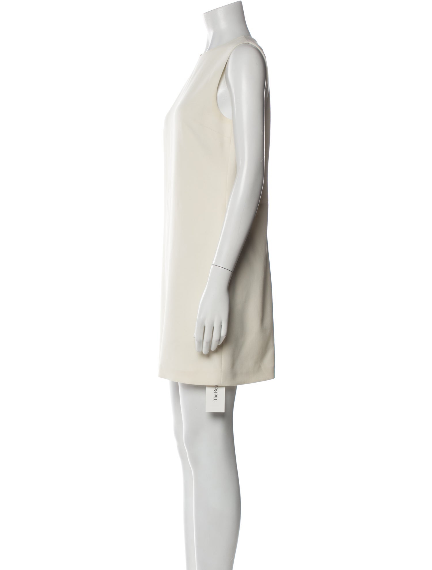 Theory Bateau Neckline Mini Dress