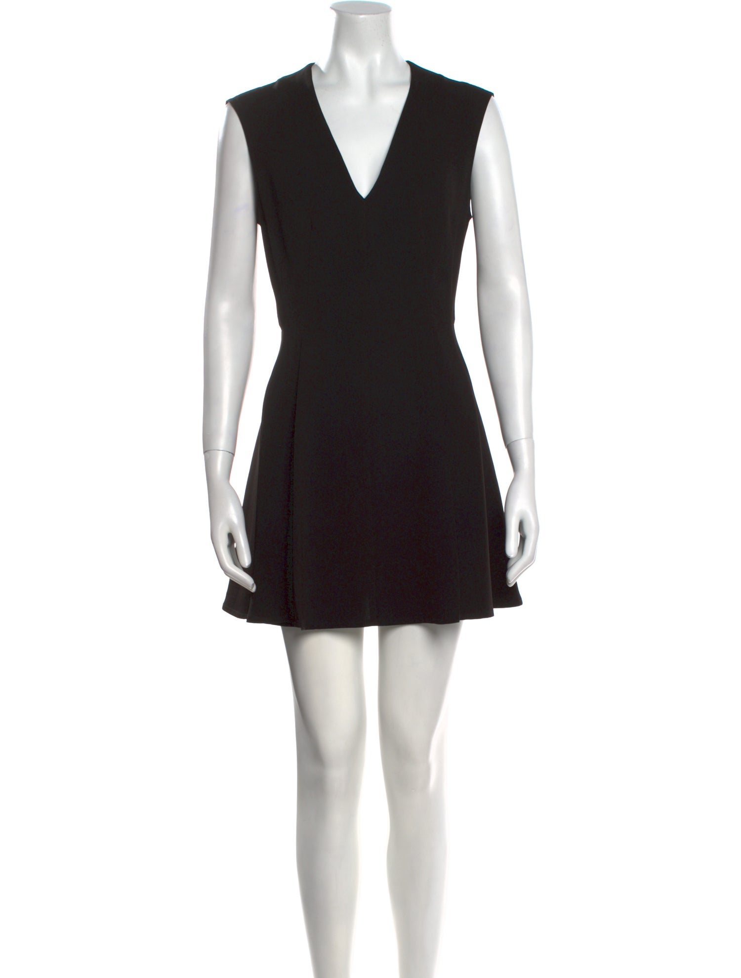 Theory V-Neck Mini Dress