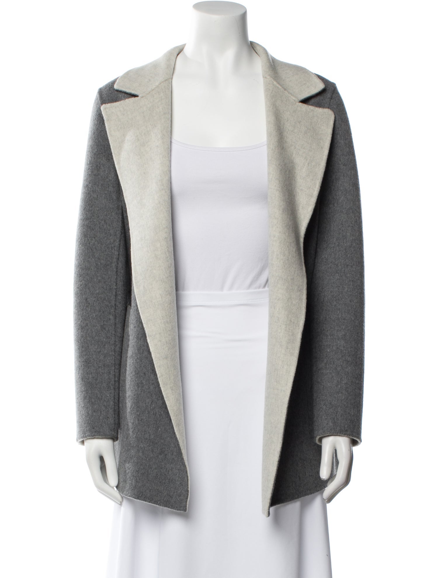 Theory Wool Colorblock Pattern Jacket