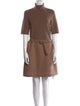 Theory Turtleneck Mini Dress