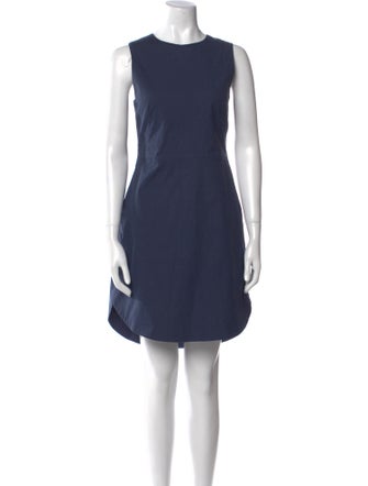 Theory Crew Neck Mini Dress