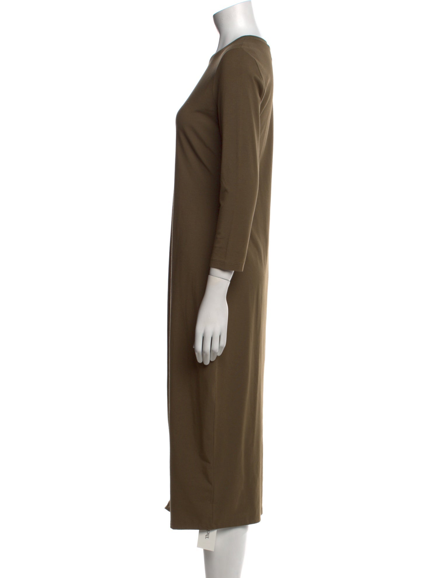 Theory Crew Neck Midi Length Dress