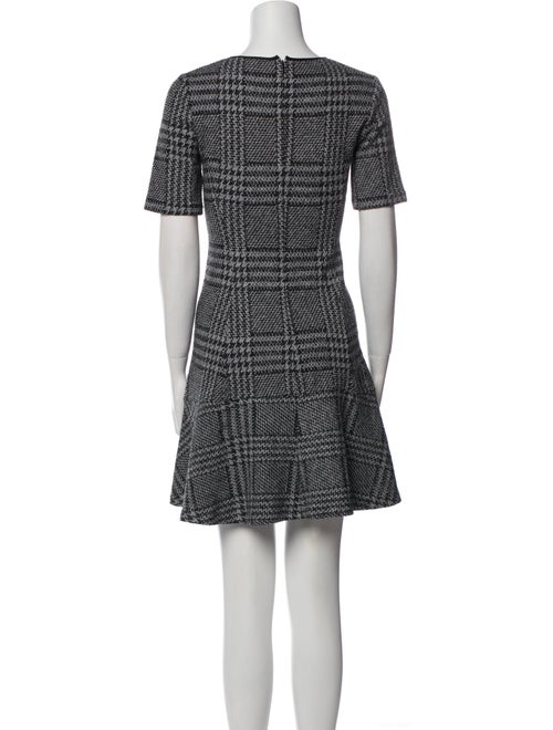 Theory Houndstooth Print Mini Dress