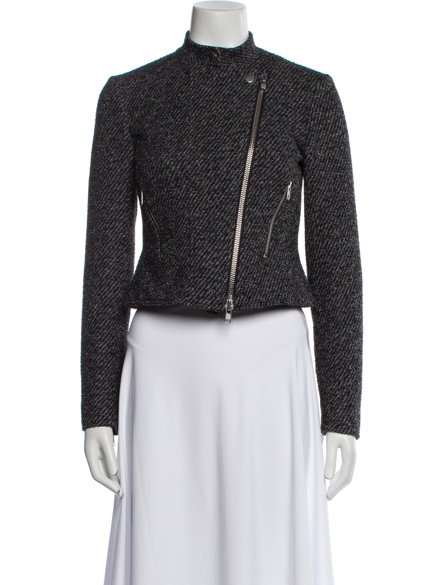 Theory Printed Biker Jacket