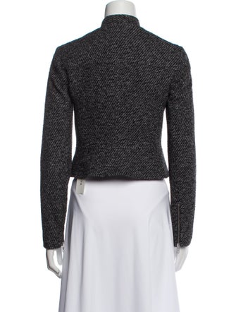 Theory Printed Biker Jacket