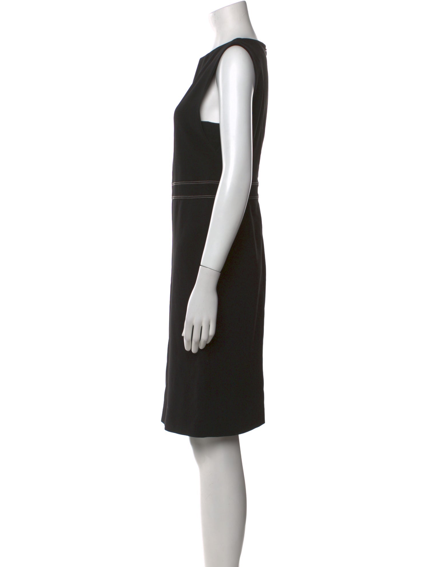 Theory Crew Neck Knee-Length Dress