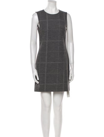 Theory Crew Neck Mini Dress