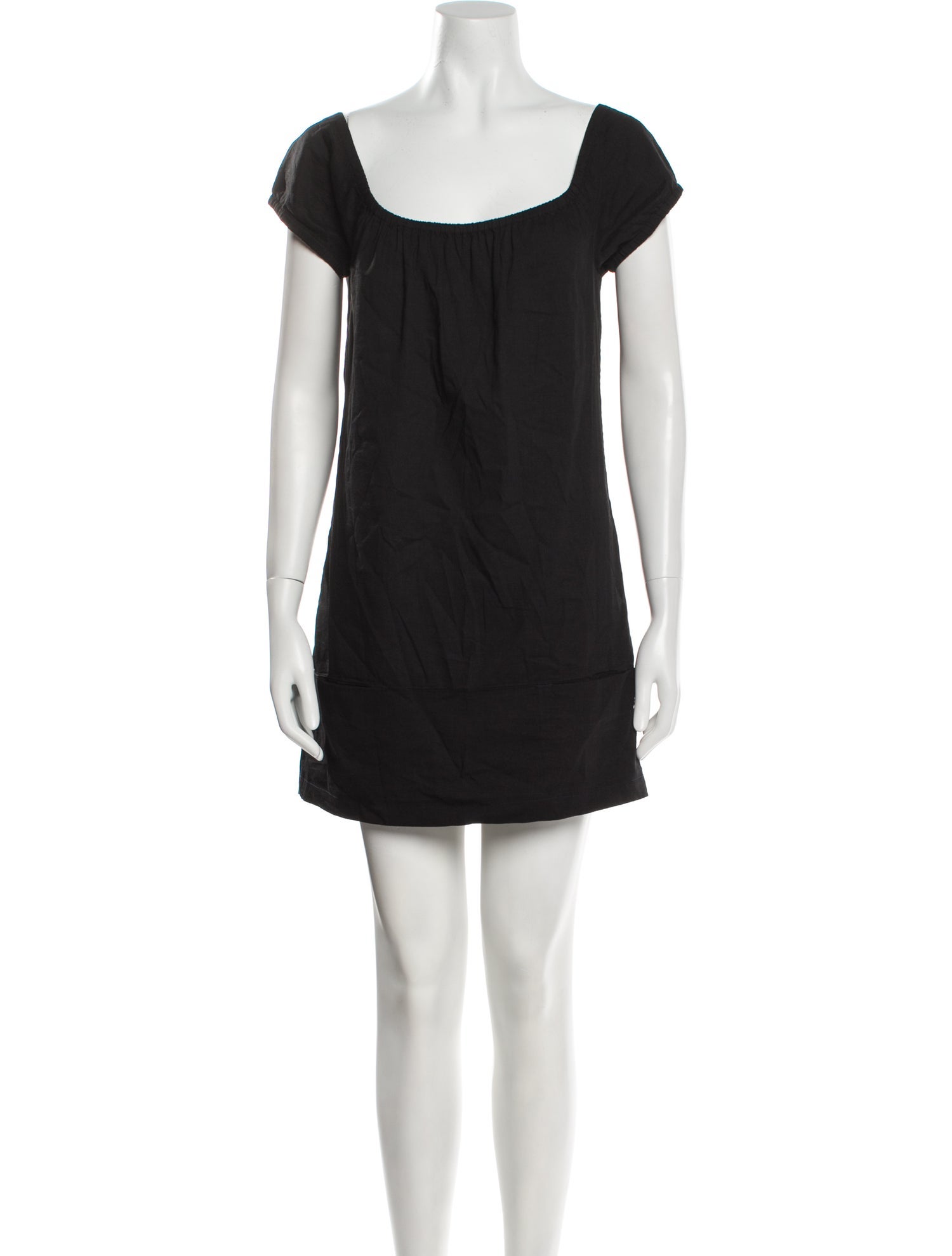 Theory Scoop Neck Mini Dress