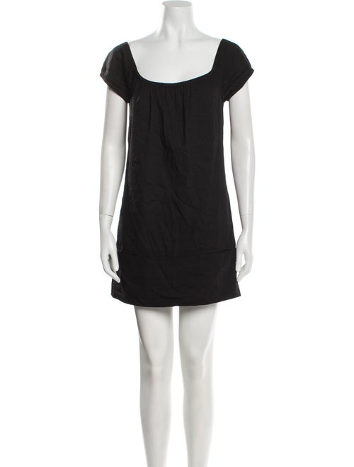 Theory Scoop Neck Mini Dress