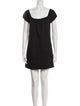 Theory Scoop Neck Mini Dress
