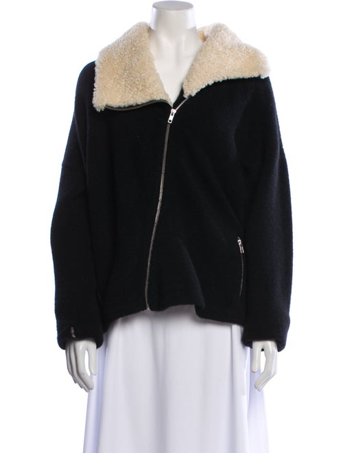 Theory Wool Fur Jacket