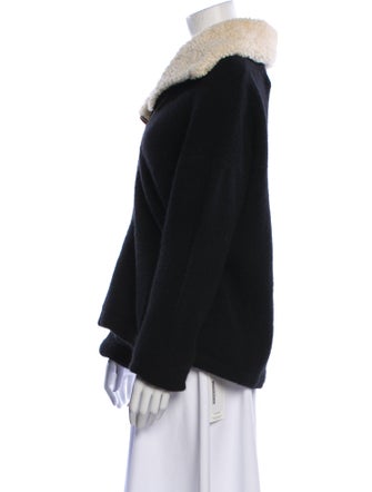 Theory Wool Fur Jacket