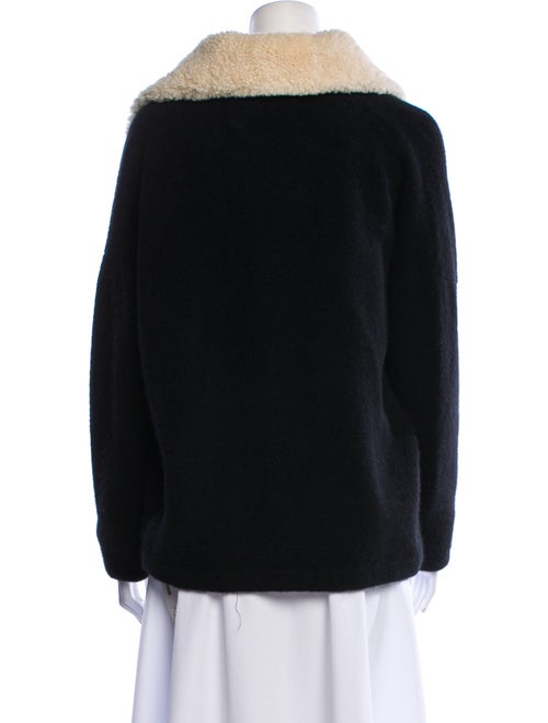 Theory Wool Fur Jacket