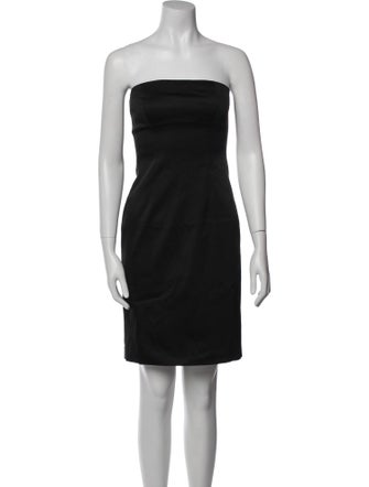 Theory Strapless Mini Dress
