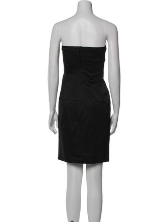 Theory Strapless Mini Dress