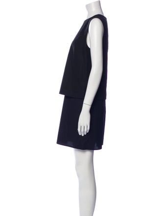 Theory Crew Neck Mini Dress