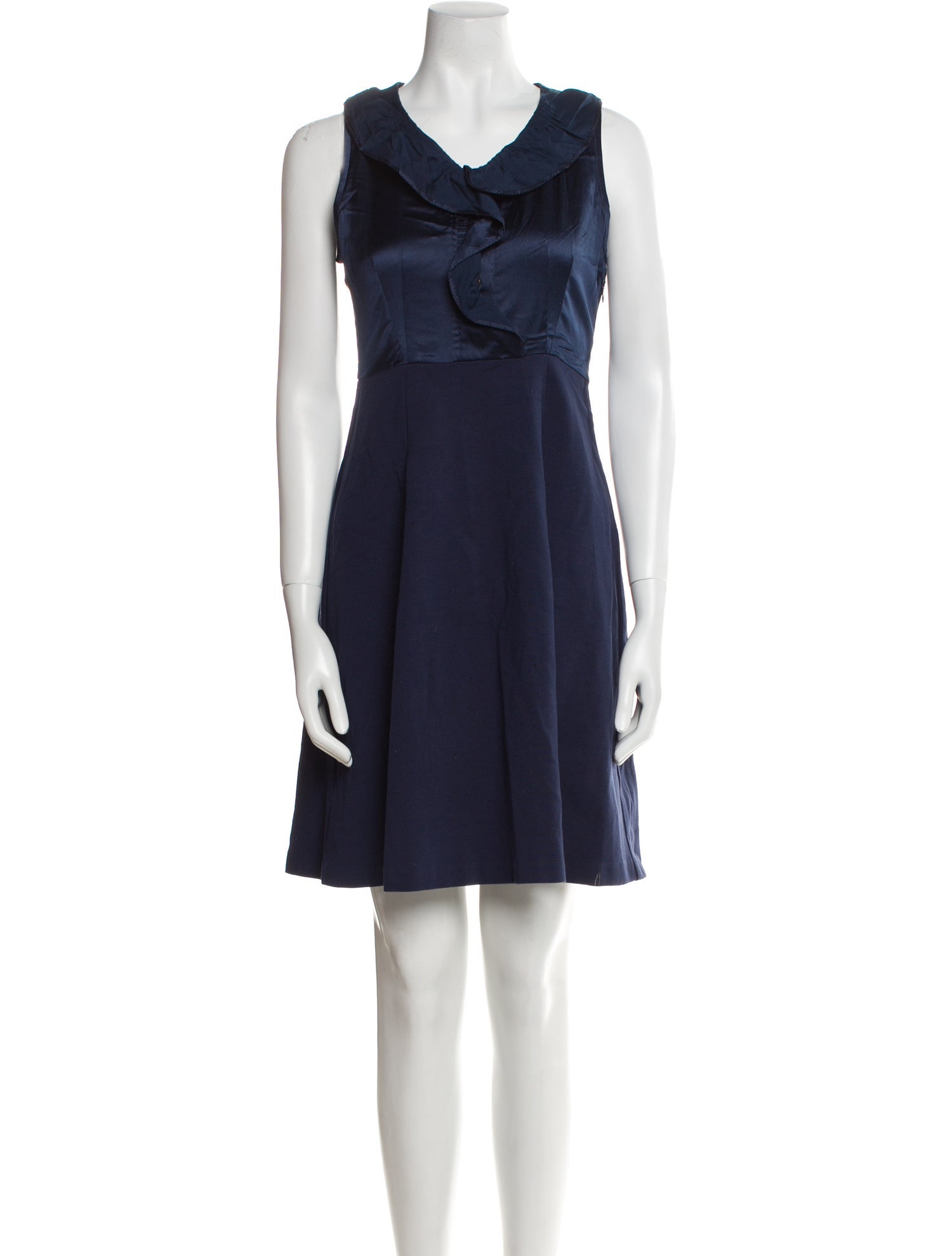 Theory Cowl Neck Knee-Length Dress