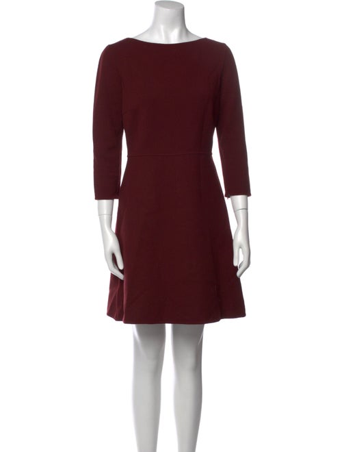 Theory Virgin Wool Mini Dress