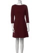 Theory Virgin Wool Mini Dress