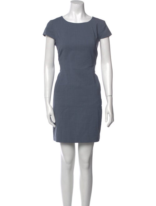 Theory Virgin Wool Mini Dress
