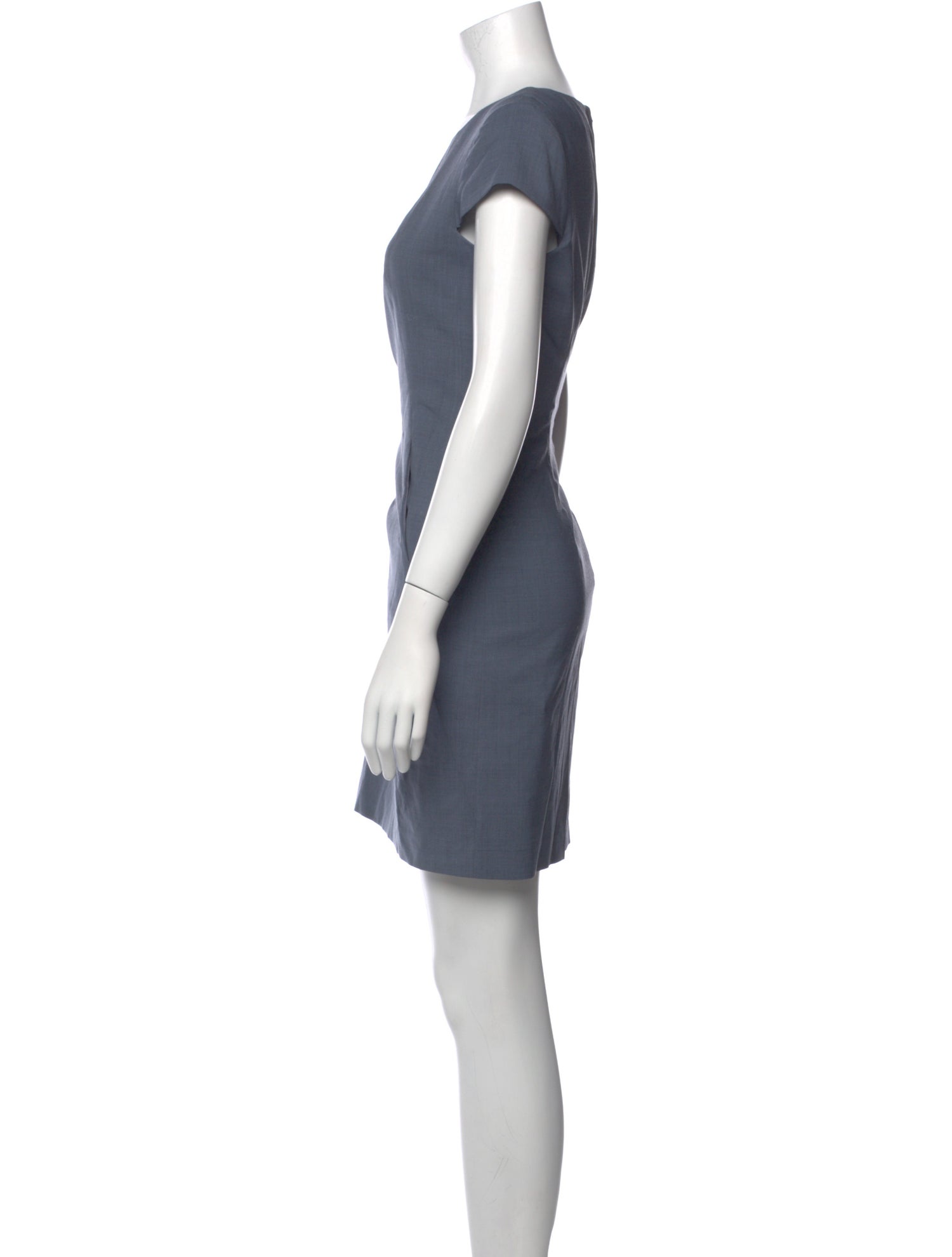 Theory Virgin Wool Mini Dress