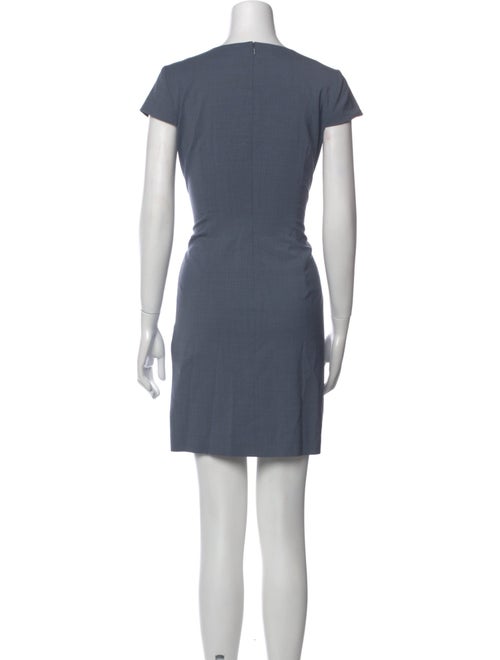 Theory Virgin Wool Mini Dress