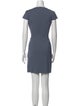 Theory Virgin Wool Mini Dress