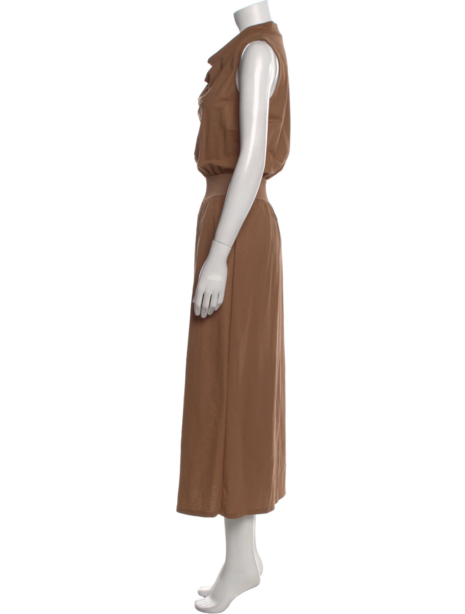 Theory Cowl Neck Long Dress