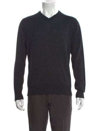 Theory Merino Wool V-Neck Pullover