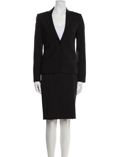 Theory Wool Skirt Suit