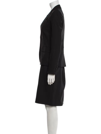 Theory Wool Skirt Suit