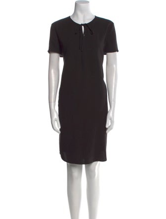 Theory Crew Neck Knee-Length Dress