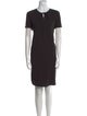 Theory Crew Neck Knee-Length Dress