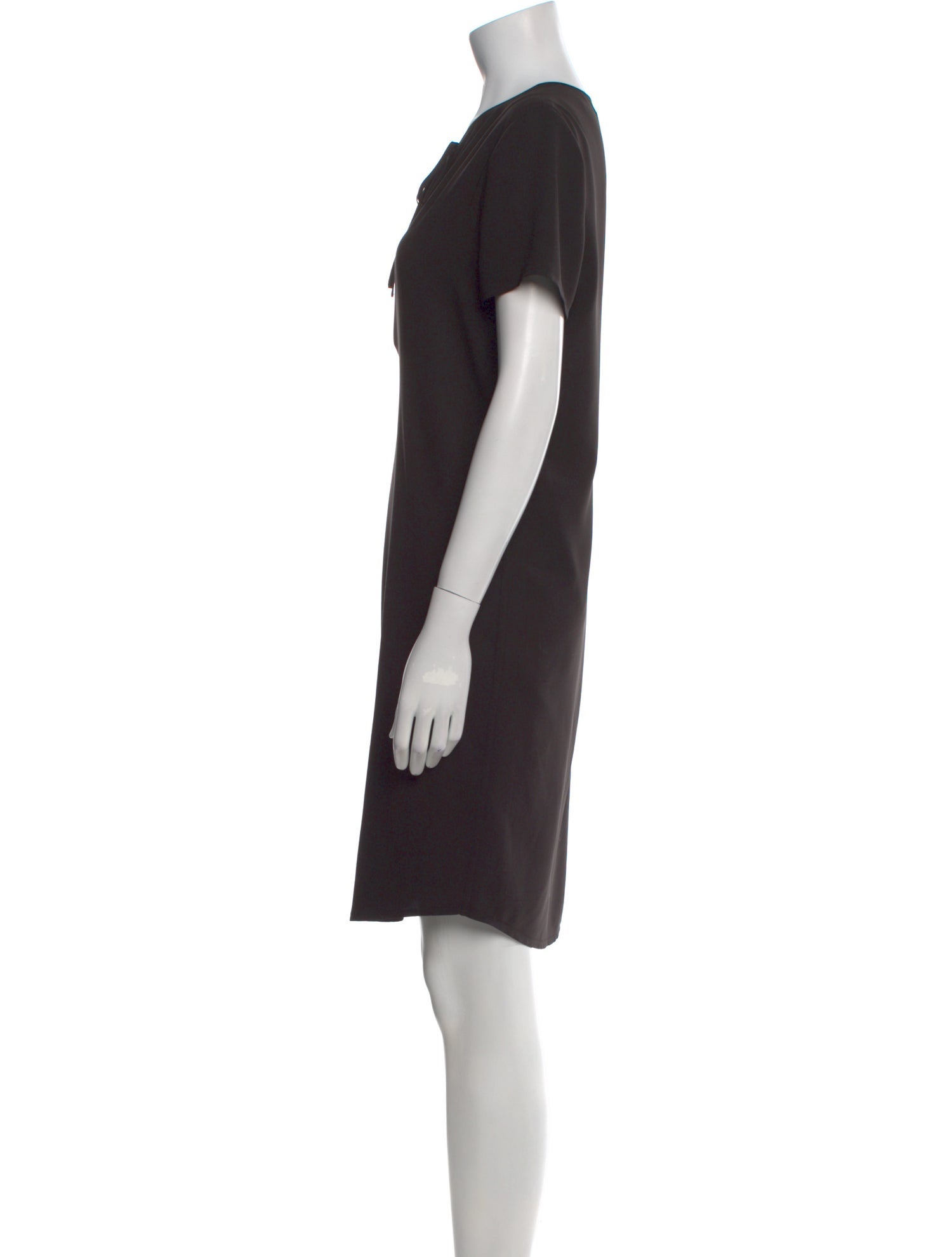 Theory Crew Neck Knee-Length Dress