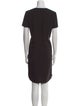 Theory Crew Neck Knee-Length Dress
