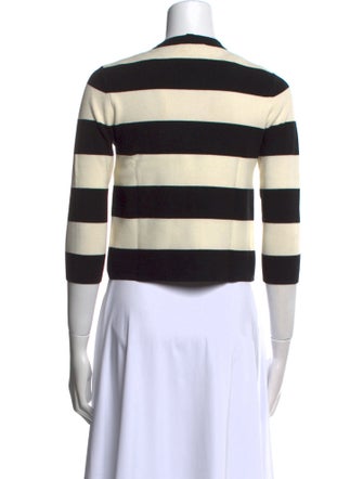 Theory Striped Crew Neck Sweater