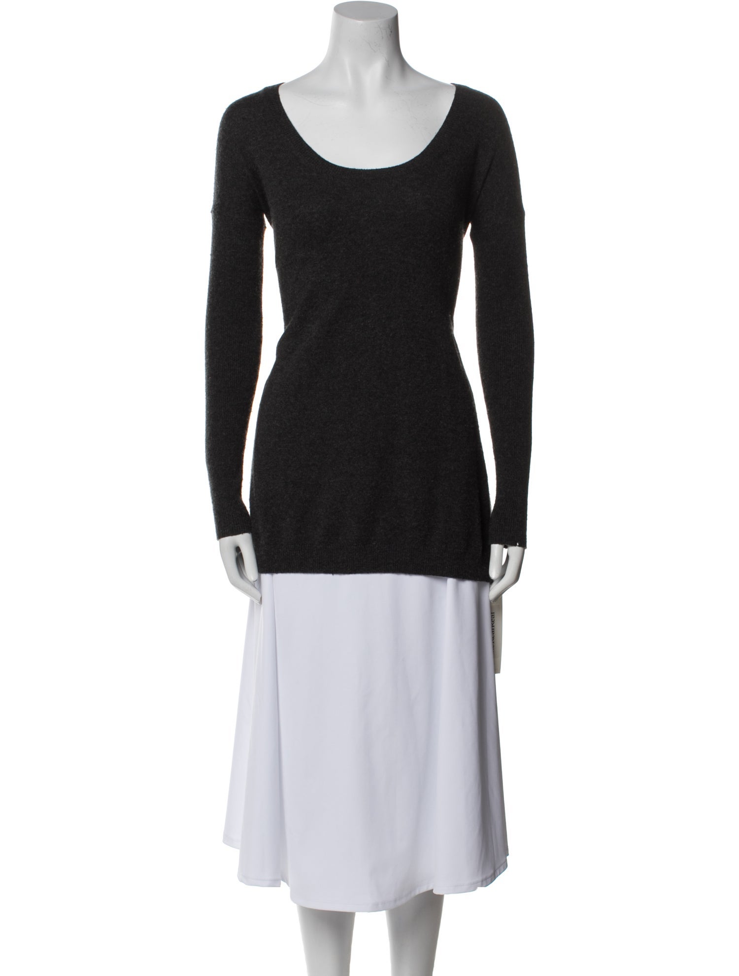 Theory Cashmere Scoop Neck Sweater