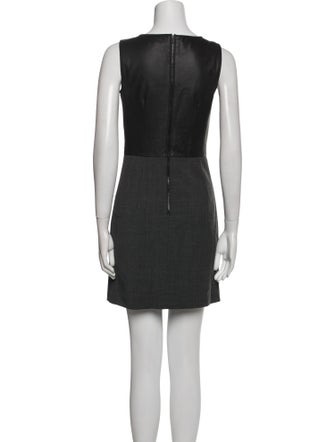Theory Virgin Wool Mini Dress