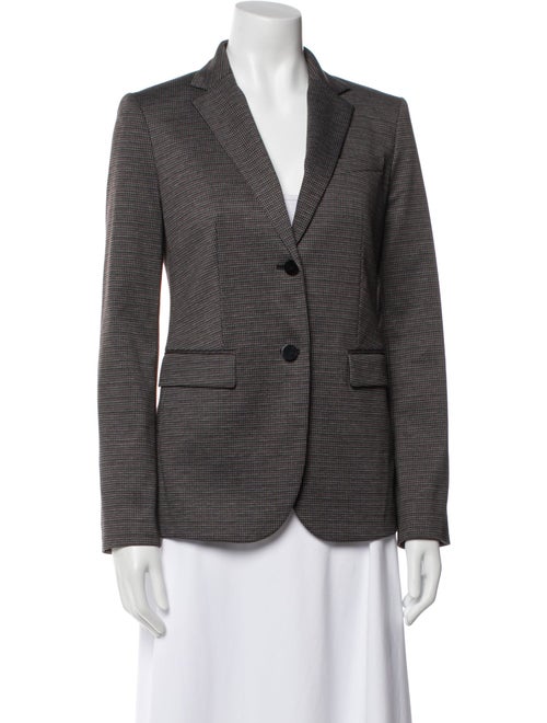 Theory Plaid Print Blazer