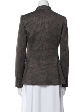 Theory Plaid Print Blazer