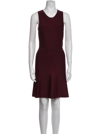 Theory Scoop Neck Mini Dress